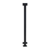 PB5834 2.5" x Cable Rail Pivot Top Mid Stair Post with rail splice kit and 7 pre-drilled holes 2 faces