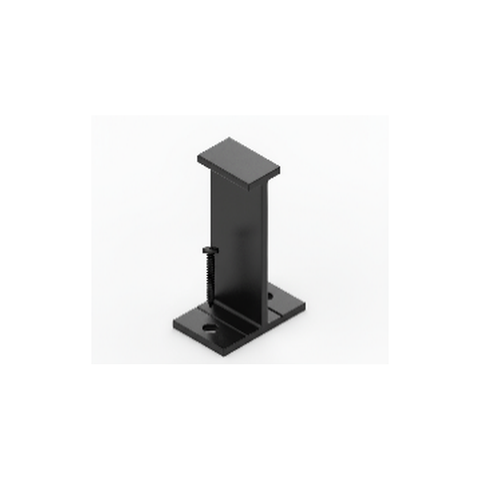 PB7410 Support Leg fastener included Aluminum Railing