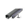 PB7457 2.25"W x 2.5"H Top and Bottom Rail Package 6ft (72") Aluminum Railing