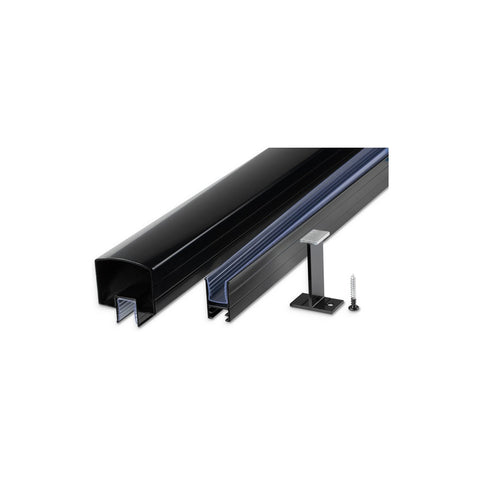 PB7458 2.25"W x 2.5"H Top and Bottom Rail Package 8ft (96") Aluminum Railing