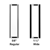 PB7461 42" Regular 5/8" Picket Package 6ft