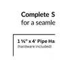 PB7582 4ft Pipe Handrail Kit