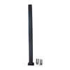 PB7759 2.5"W x 42"H Blank Post Aluminum Post