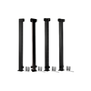 PB7868 2.5" x 42" Cable Rail End Post - Top Sleeved / bottom rail connector and 11 pre-drilled & threaded holes one face