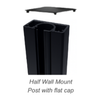 PB7879 2-1/2" Frameless Glass 90deg Post 42"