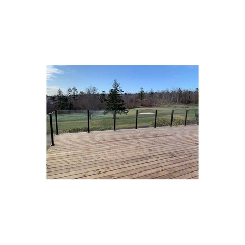 PB7880 2-1/2" Frameless Glass Mid Post 42"