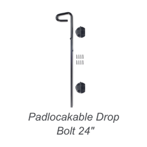 V5916B Magnetic Locking Gate Latch (Black Only) Aluminum Gate