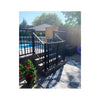 V5917B Qbolt Padlocakable Drop Bolt 24" (Black Only) Aluminum Gate