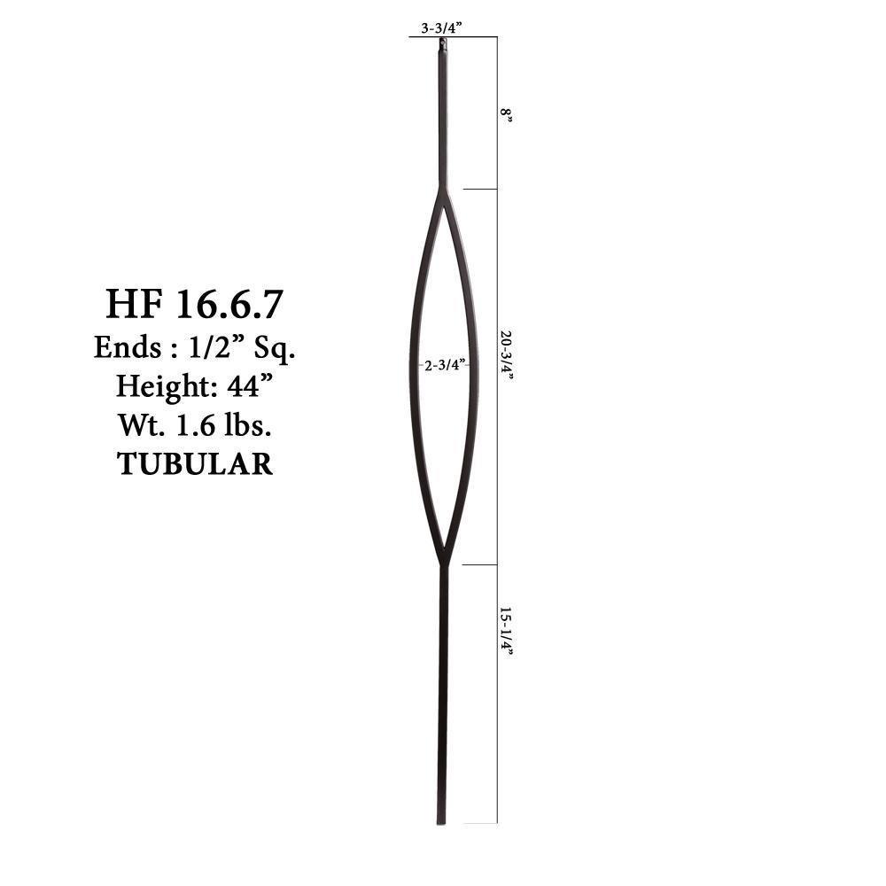 16.6.7 Aalto Modern Series Marquis Hollow Baluster