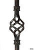 2552 Series 1BASK Single Basket Iron Baluster