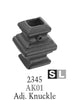 2345 Series AK01 Adjustable Knuckle with Set Screw