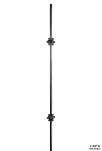 2557 Series 2KNUC Double Knuckle Versatile Iron Baluster