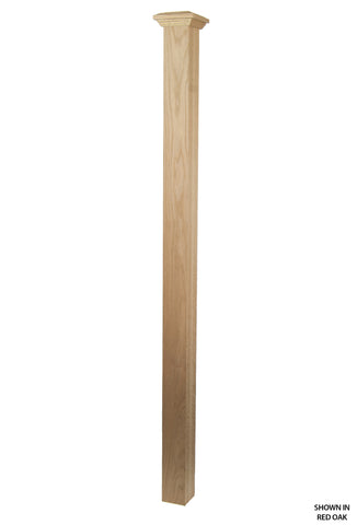 4077 Profile - 3 1/2 Inch Plain Box Post