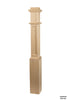 4092FP Profile - 6 1/4 Inch Flat Panel Box Post
