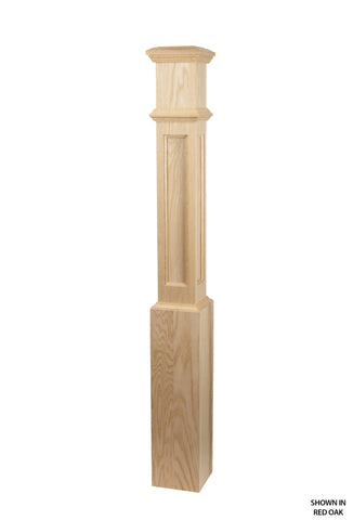 4093FP Profile - 6 1/4 Inch Flat Panel Box Post