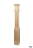 4093FP Profile - 6 1/4 Inch Flat Panel Box Post