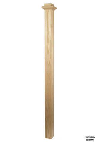 4177 Profile - 3 1/2 Inch Plain Box Post
