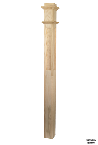 4692FP Profile - 4 1/2 Inch Flat Panel Box Post