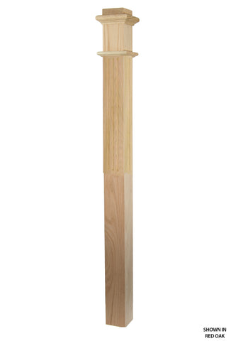 4692F Profile - 4 1/2 Inch Raised Panel Box Post