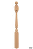 Majestic Series - 4700 Profile 3 1/2 Inch Turned Wood Newel Post
