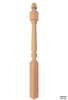 Classic Series - 4800 Profile 3 1/2  Inch Turned Wood Newel Post