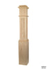 4891FP Profile - 7 1/2 Inch Flat Panel Box Post