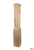 4891RP Profile - 7 1/2 Inch Raised Panel Box Post