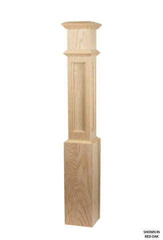 4893FP Profile - 7 1/2 Inch Flat Panel Box Post