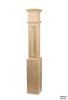 4893FP Profile - 7 1/2 Inch Flat Panel Box Post