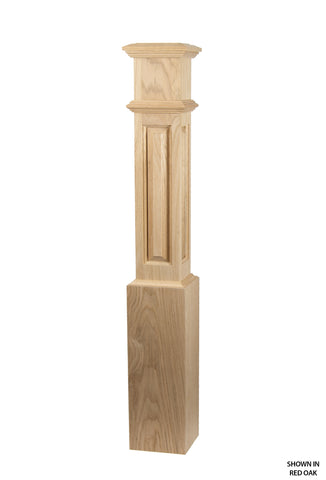 4893RP Profile - 7 1/2 Inch Raised Panel Box Post