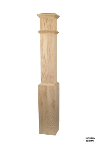 4893 Profile - 7 1/2 Inch Plain Box Post