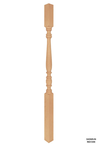 Hampton Series - 5005 Profile 1 3/4 Inch Square Top Wood Baluster
