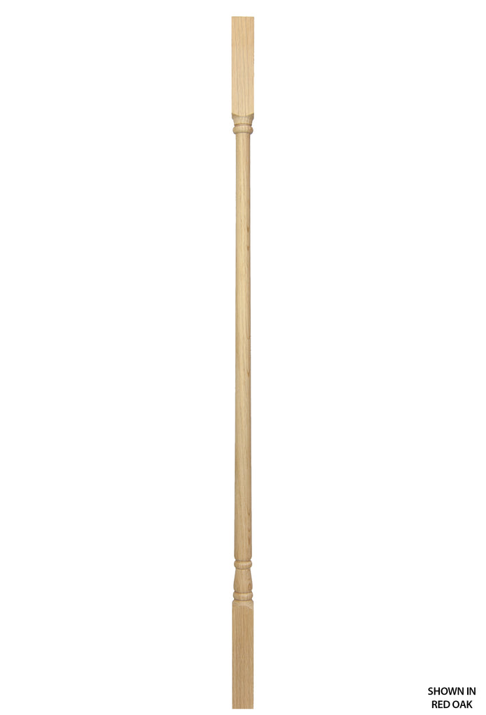 Colonial Series - 5070 Profile 1 1/4 Inch Turned Wood Baluster