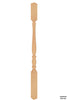 Signature Series - 5325 Profile 1 3/4 Inch Square Top Wood Baluster