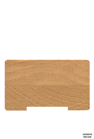 6002PS Profile 1-1/4 Inch Plowed Rail With FIllet