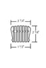 6010B Profile Bending Rail