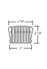 6210B Profile Bending Rail