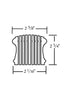 6710B Profile Bending Rail