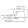 Right Hand "S" Turn, 7X48 Rail Fitting