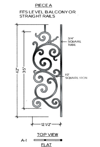 Verona Series - A1 Straight Level Panel