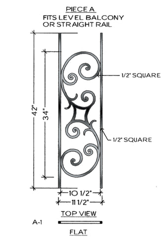 Seville Series - A1 Straight Level Panel