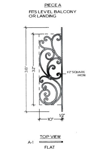 Tuscany Series - A1 Straight Level Panel