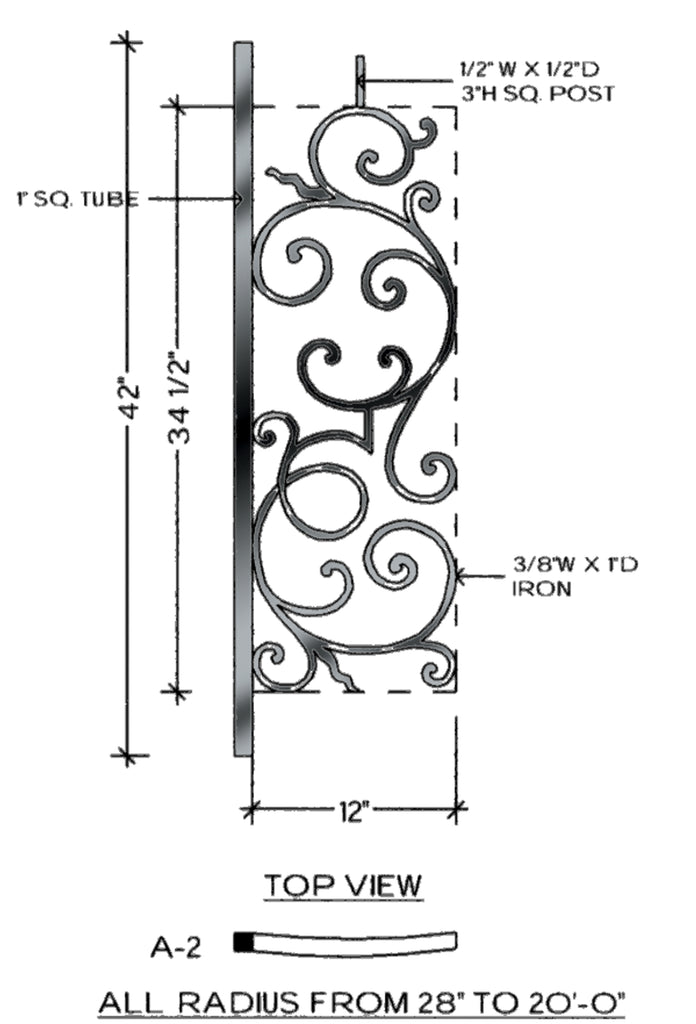 Regency Series - A2 Curved Level Panel