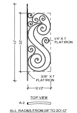 Michelle Series - A2 Curved Level Panel