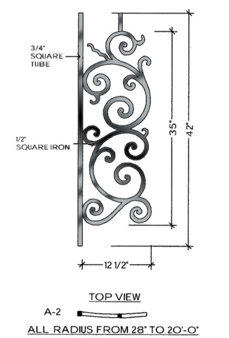 Milano Series - A2 Curved Level Panel
