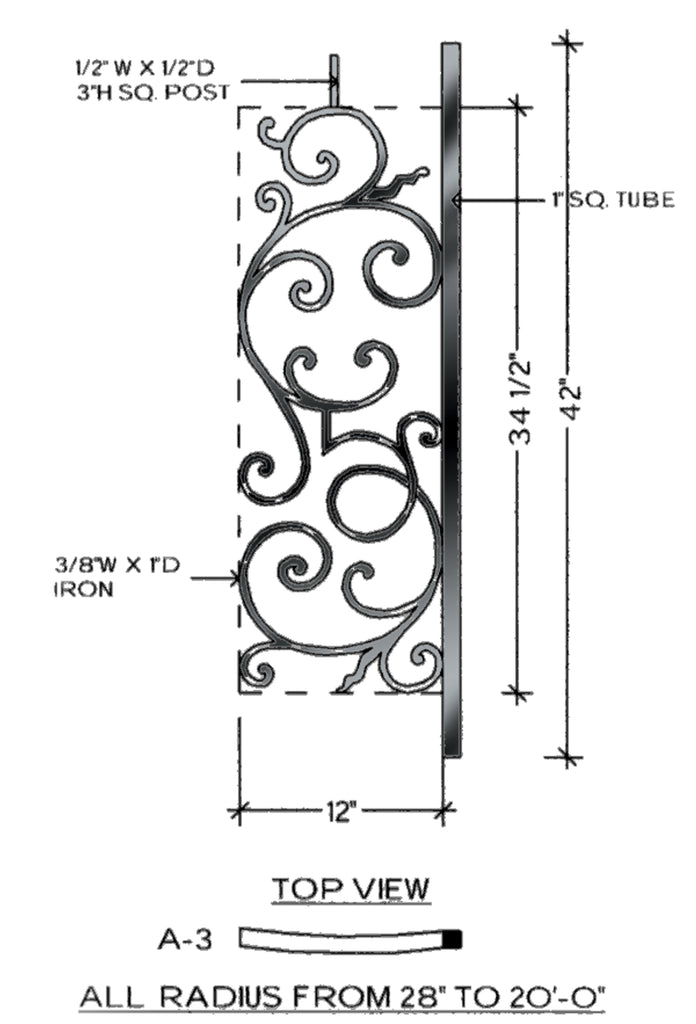 Regency Series - A3 Curved Level Panel