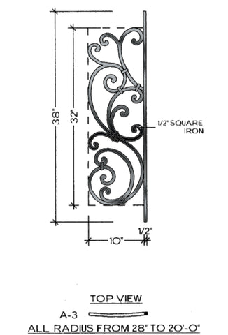Tuscany Series - A3 Curved Level Panel