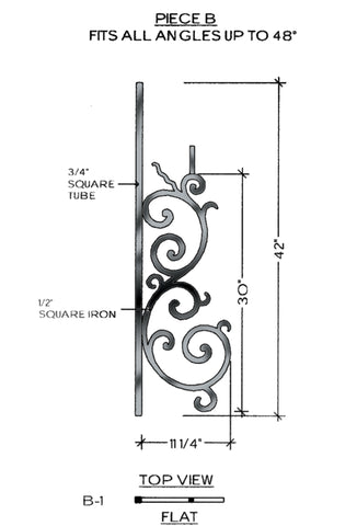 Milano Series - B1 Straight Pitch Panel