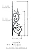 Bordeaux Series - B2 Curved Pitch Panel