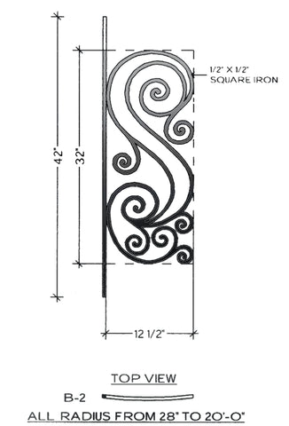 Victoria Series - B2 Curved Level Panel